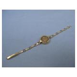 Vtg. Gruen 10K Filled Watch Parts Or Repair