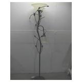 Winding Metal Vine Floor Lamp Untested 71' Tall