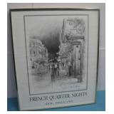 Vtg French Quarter Nights 1987 Black & White See