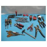 Assorted Tools, Hex Keys, Combo Wrenches & More