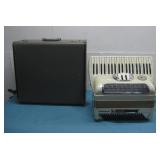 Vtg Lo Duca Petite Console Accordion W/ Case See