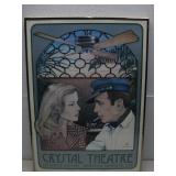 1979 Monte Dolack Crystal Theatre Print 19' x 26'