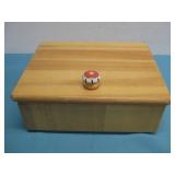 Wood Trinket Box 12.5' x 11' x 5.5' See Info