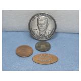 Four Assorted Medals/ Tokens
