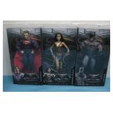New Batman, Superman & Wonder Woman Dolls