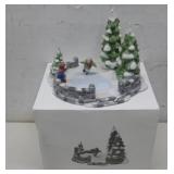 HTG Village Skating Pond Figurine