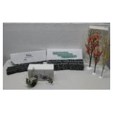 HTG Village Maple/Birch Trees, Sisal Hedge & More