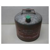 Vtg Brookins Gas Can 12' x 13' See Info
