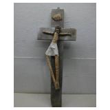 28' Handmade Wooden Crucifix