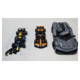 Three Built LEGO Cars