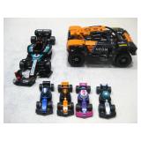 (6) Built LEGO Cars
