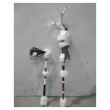 Handmade Ceremonial-Style Staff & Hatchet