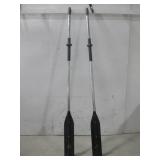 Set Of 85' Fiberglass Sawyer DuraMax Oars