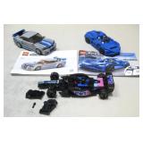 Three Built LEGO Cars