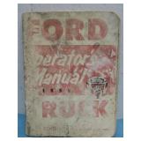 1955 Ford Truck Operators Manual