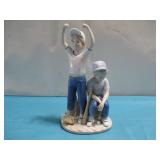 Vtg Paul Sebastian Ceramic Figurine 9' Tall