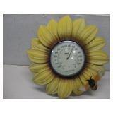 Untested 16' Sunflower Outdoor Deco Thermometer