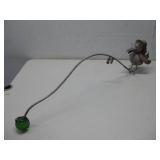 33' L Rustic Metal Kinetic Bird & Ball -See Info
