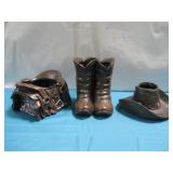 Cowboy Themed Collections Etc Planters