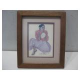 Bread Maker Framed Portrait 7.5'x9' See Info