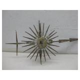 Metal Sun Wall Decor 17' x 10' See Info