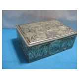 Embossed Tin Hutner-Lebkuchen Box See Info