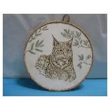 Pyrography Wall Plaque See Info