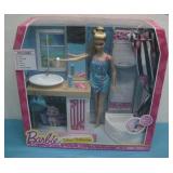 NIP 2014 Barbie Deluxe Bathroom Set
