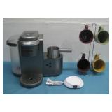Keurig Coffee Maker & Mugs+ Mug Warmer See Info