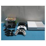 Xbox One S With Xbox 360 Games & Controllers