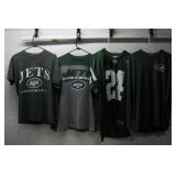 (4) Vtg NFL Jets Jerseys & Shirts