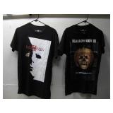(2) Halloween T-Shirts Sz M