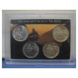 (4) Commemorative Westward Journey Nickel See Info