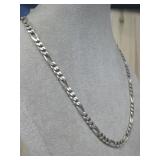 925 SS Figaro Chain See Info