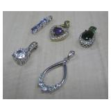 Assortment Ladies SS Fashion Pendants See Info