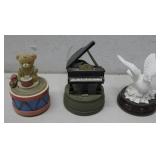 Three Vtg Music Boxes See Info
