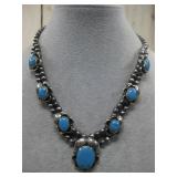 S.S Sw Tested Multi Gemstone Necklace