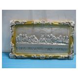 Resin Ornate Last Supper Wall Decor 16.5' x 9.5'