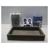 Energy Smart Heater Fan, Evaporative Air See Info
