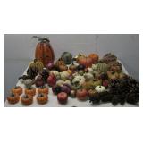 Pumpkins, Gordes, Pinecones Fall Decor See Info