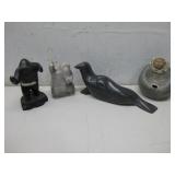 Arctic Themed Soapstone Carved Figurines