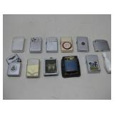 Assorted Flip-Top Pocket Lighters