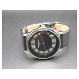 Kenneth Cole Watch W/ Leather Band Untested