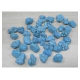 Turquoise Color Nuggets 94.92 Grms
