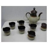 Vtg Ceramic Tea Set