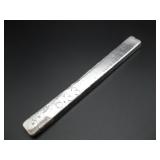 Sterling Silver 6.9 Oz. Cast Ingot Bar Hallmarked
