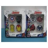 Marvel Avengers 4-piece Metal Pin Set See Info
