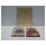 Vtg Native Canvas Paintings & Louie H Ewing Print