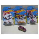 Three NIP Assorted 2020 Hot Wheels & 1970 See Info
