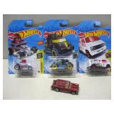 Three NIP Assorted 2017-2020 Hot Wheels & 1969 See